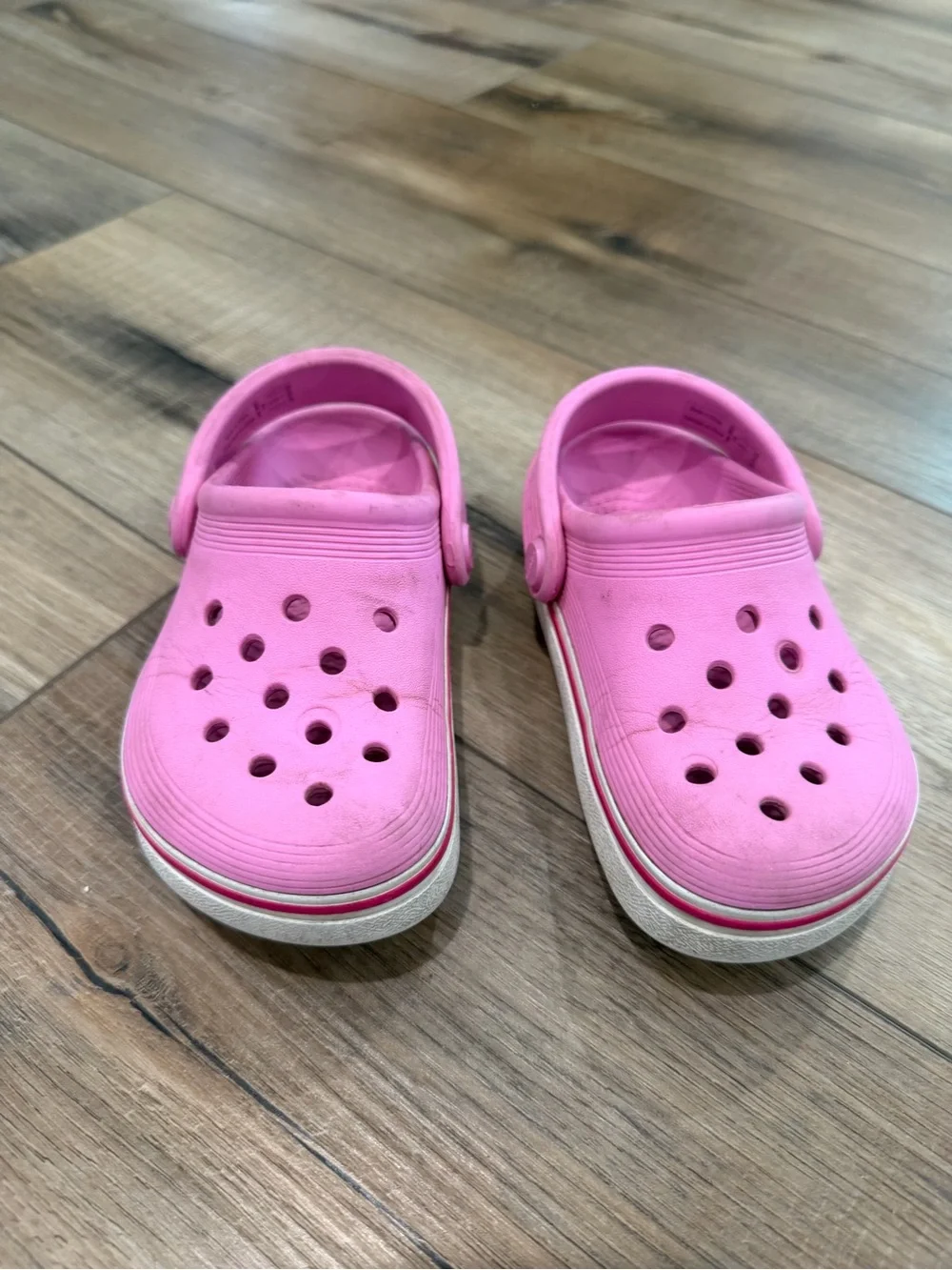 Kids Pink Crocs